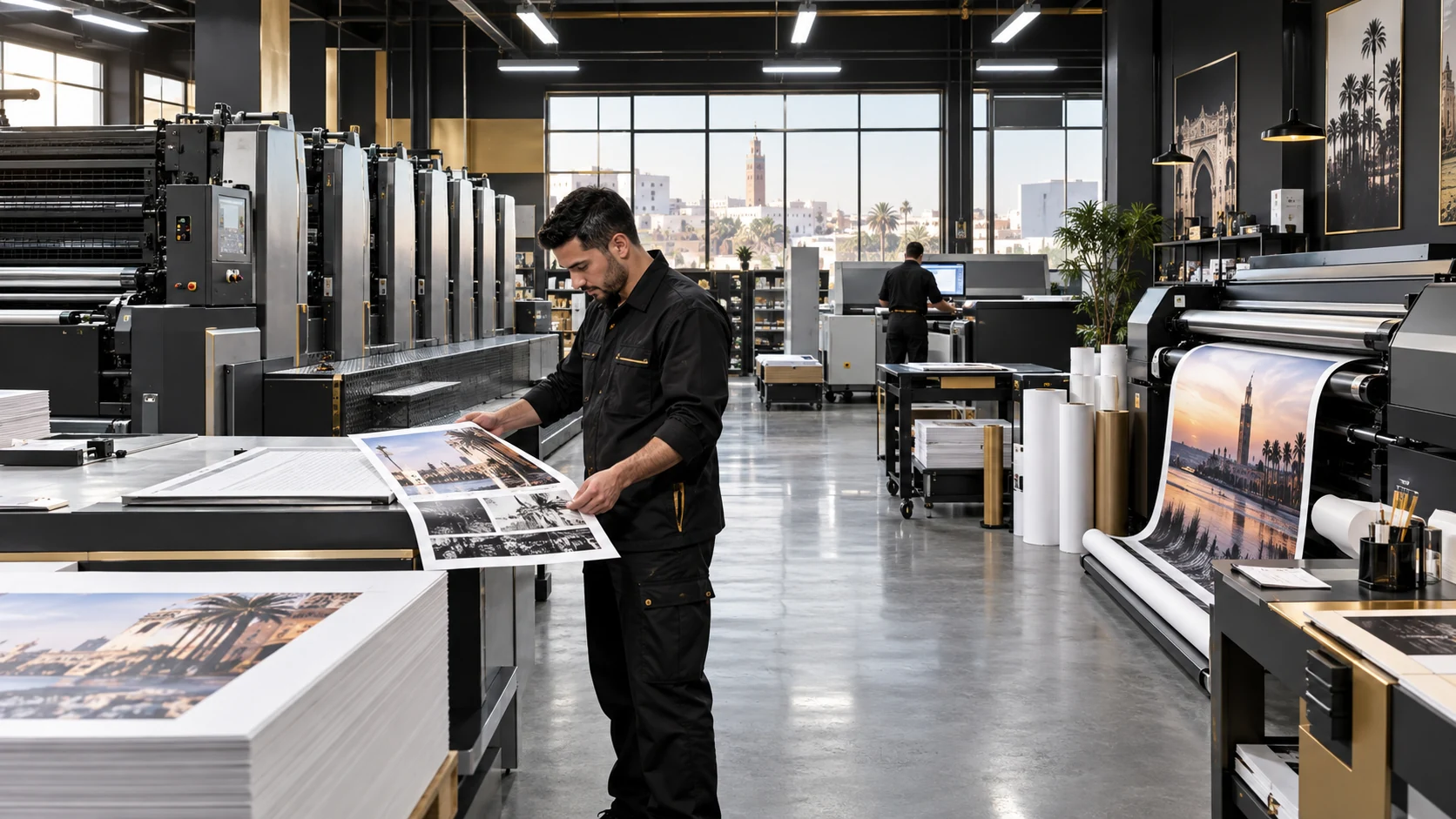 Atelier de production et technologies d'impression
